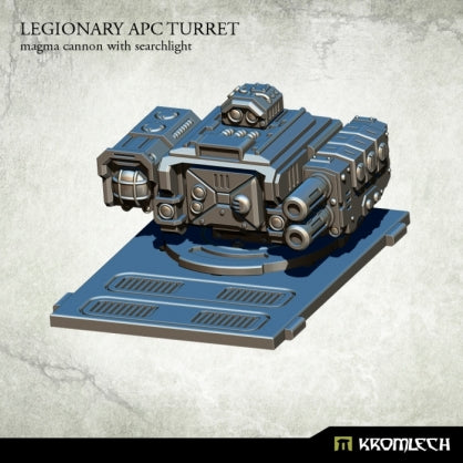 Legionary APC turret: Magma Cannon with Searchlight (1) Minatures Kromlech    | Red Claw Gaming