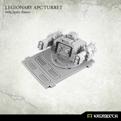 Legionary APC turret: Twin Heavy Flamer (1) Minatures Kromlech    | Red Claw Gaming