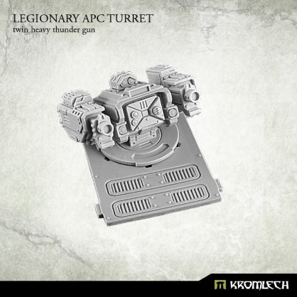 Legionary APC turret: Twin Heavy Thunder Gun (1) Minatures Kromlech    | Red Claw Gaming