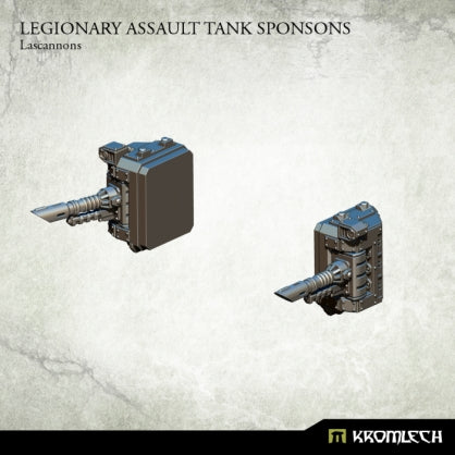 Legionary Assault Tank Sponsons: Lascannons (1) Minatures Kromlech    | Red Claw Gaming