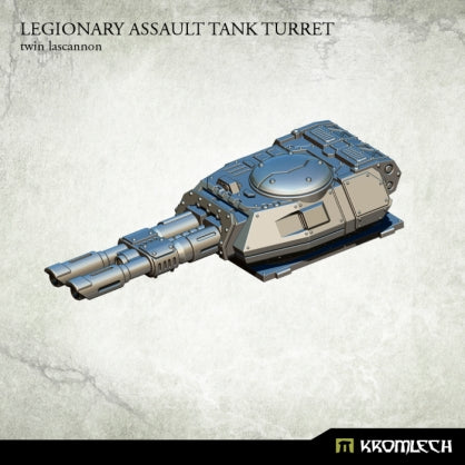 Legionary Assault Tank Turret: Twin Lascannon (1) Minatures Kromlech    | Red Claw Gaming