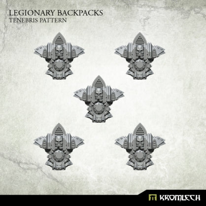 Legionary Backpacks: Tenebris Pattern (5) Minatures Kromlech    | Red Claw Gaming