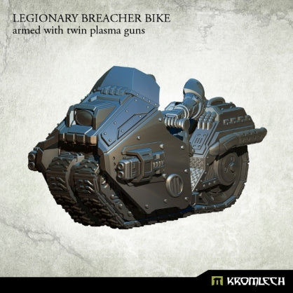 Legionary Breacher Bike (1) armed with twin plasma gun Minatures Kromlech    | Red Claw Gaming