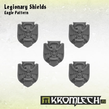 Legionary Eagle Pattern Shields  (5) Minatures Kromlech    | Red Claw Gaming