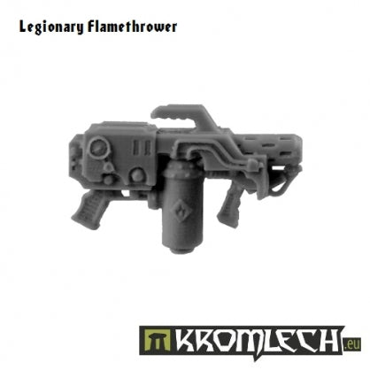 Legionary Flamethrower (5) Minatures Kromlech    | Red Claw Gaming