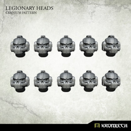 Legionary Heads: Cranium Pattern (10) Minatures Kromlech    | Red Claw Gaming