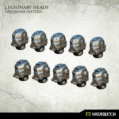 Legionary Heads: Destroyer Pattern (10) Minatures Kromlech    | Red Claw Gaming