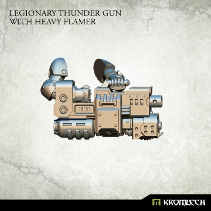 Legionary Heavy Thunder Gun with Heavy Flamer (3) Minatures Kromlech    | Red Claw Gaming