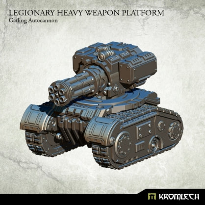 Legionary Heavy Weapon Platform: Gatling Autocannon (1) Minatures Kromlech    | Red Claw Gaming