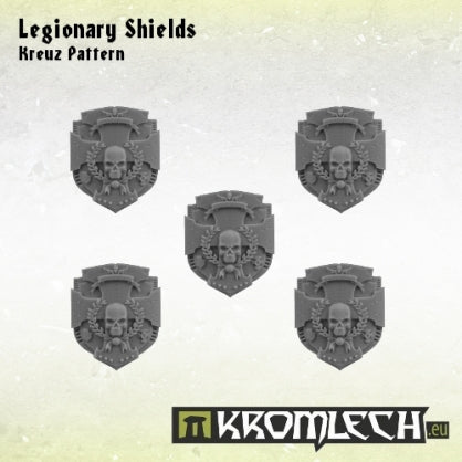 Legionary Kreuz Pattern Shields  (5) Minatures Kromlech    | Red Claw Gaming
