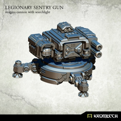 Legionary Sentry Gun: Magma Cannon with Searchlight (1) Minatures Kromlech    | Red Claw Gaming