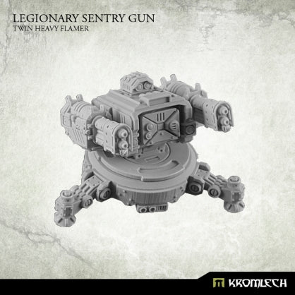 Legionary Sentry Gun: Twin Heavy Flamer (1) Minatures Kromlech    | Red Claw Gaming