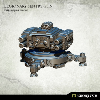 Legionary Sentry Gun: Twin Magma Cannon (1) Minatures Kromlech    | Red Claw Gaming