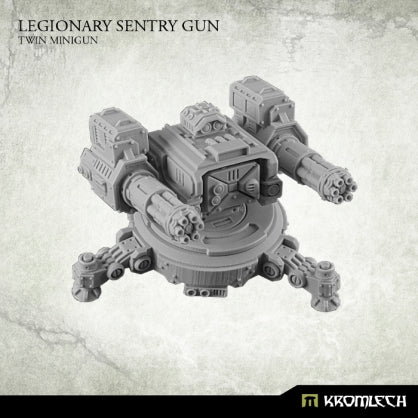 Legionary Sentry Gun: Twin Mini Gun (1) Minatures Kromlech    | Red Claw Gaming