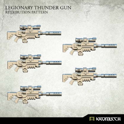 Legionary Thunder Gun: Retribution Pattern (5) Minatures Kromlech    | Red Claw Gaming