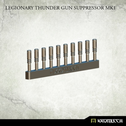 Legionary Thunder Gun Suppressor Mk1 (10) Minatures Kromlech    | Red Claw Gaming