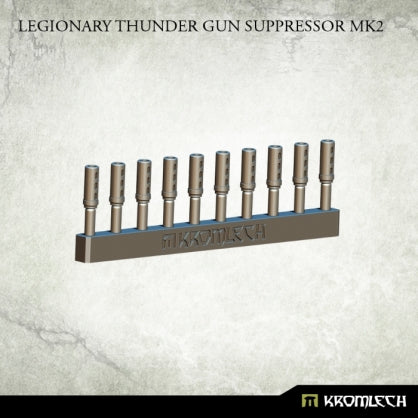Legionary Thunder Gun Suppressor Mk2 (10) Minatures Kromlech    | Red Claw Gaming
