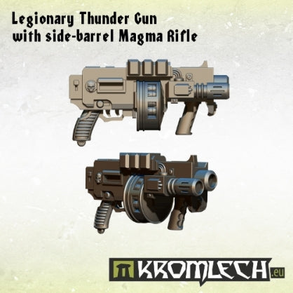 Legionary Thunder Gun with side-barrel Magma Rifle (5) Minatures Kromlech    | Red Claw Gaming