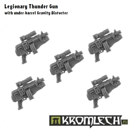 Legionary Thunder Gun with under-barrel Gravity Distorter (5) Minatures Kromlech    | Red Claw Gaming