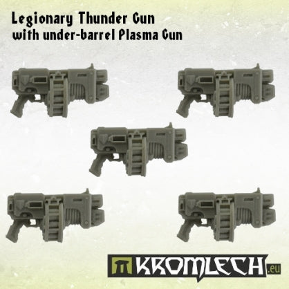 Legionary Thunder Gun with under-barrel Plasma Gun (5) Minatures Kromlech    | Red Claw Gaming