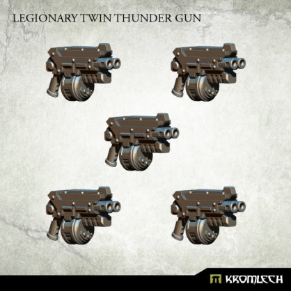 Legionary Twin Thunder Gun (5) Minatures Kromlech    | Red Claw Gaming