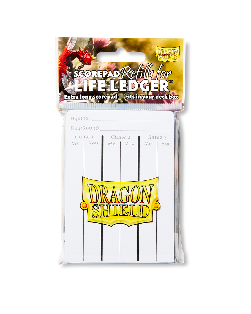DRAGON SHIELD Life Ledger Refills Dragon Shield Dragon Shield    | Red Claw Gaming