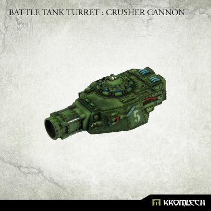 Battle Tank Turret: Crusher Cannon (1) Minatures Kromlech    | Red Claw Gaming