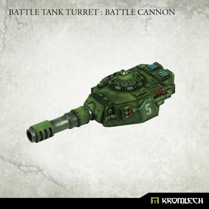 Battle Tank Turret: Battle Cannon (1) Minatures Kromlech    | Red Claw Gaming