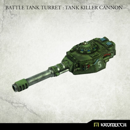 Battle Tank Turret: Tank Killer Cannon (1) Minatures Kromlech    | Red Claw Gaming