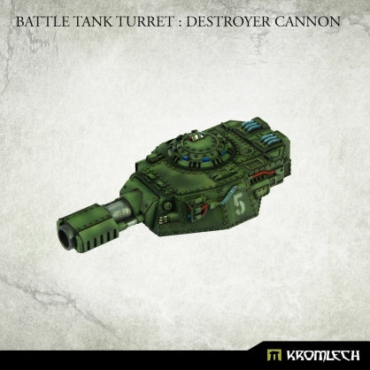 Battle Tank Turret: Destroyer Cannon (1) Minatures Kromlech    | Red Claw Gaming