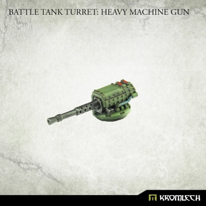 Battle Tank Turret: Heavy Machine Gun (1) Minatures Kromlech    | Red Claw Gaming