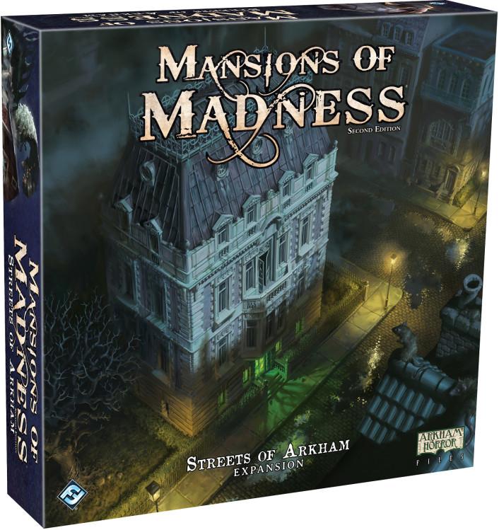 Mansions of Madness Streets of Arkham Board Game Asmodee    | Red Claw Gaming