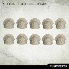 Mechanicum Shoulder Pads (10) Minatures Kromlech    | Red Claw Gaming
