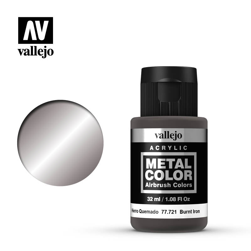 Metal Color Burnt Iron Metal Color Vallejo    | Red Claw Gaming