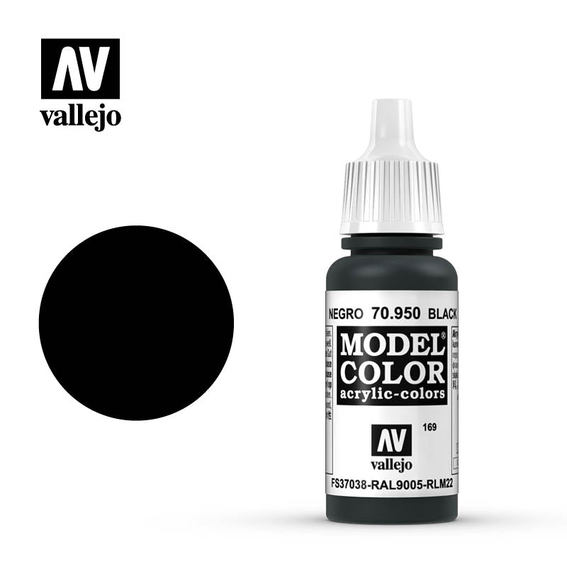 Black (MC) Vallejo Model Color Vallejo    | Red Claw Gaming