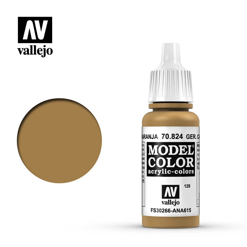 German Camo Orange Ochre (MC) Vallejo Model Color Vallejo    | Red Claw Gaming