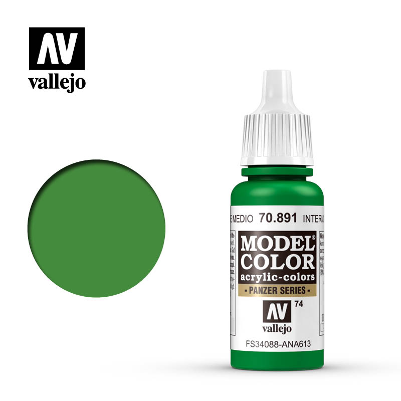 Intermediate Green (MC) Vallejo Model Color Vallejo    | Red Claw Gaming