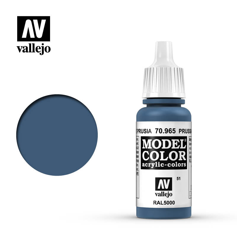 PRUSSIAN BLUE (MC) Vallejo Model Color Vallejo    | Red Claw Gaming