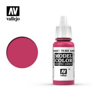 SUNSET RED  (MC) Vallejo Model Color Vallejo    | Red Claw Gaming