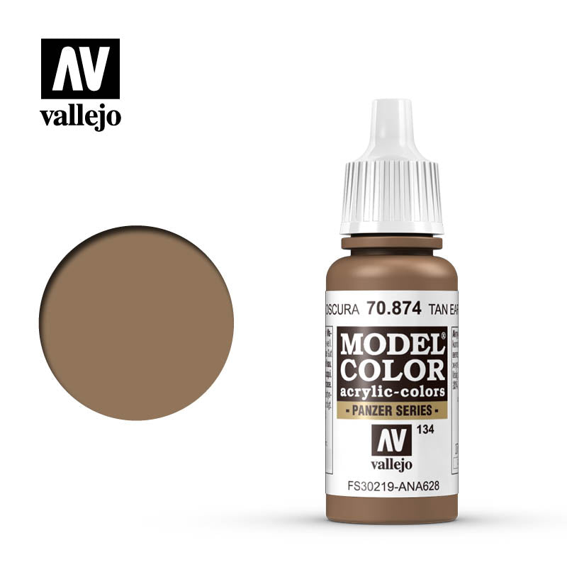 Tan Earth (MC) Vallejo Model Color Vallejo    | Red Claw Gaming