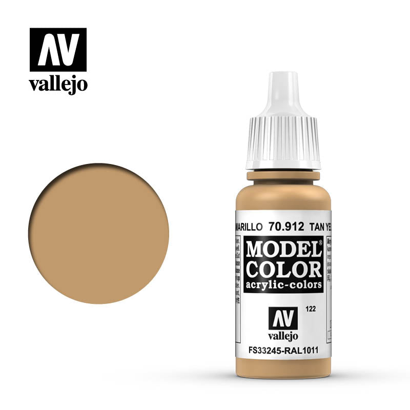 Tan Yellow (MC) Vallejo Model Color Vallejo    | Red Claw Gaming