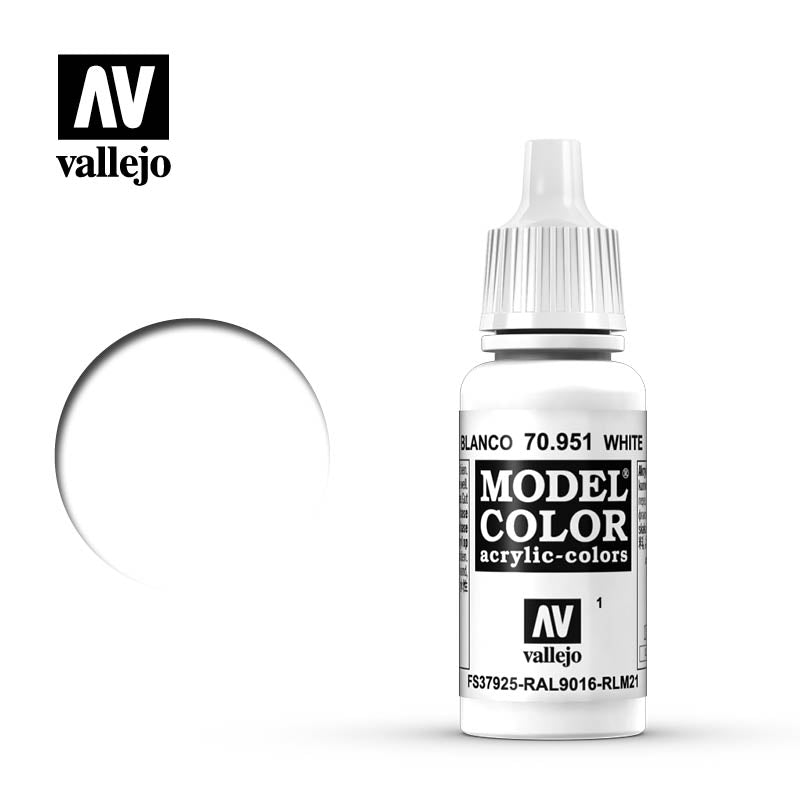 White (MC) Vallejo Model Color Vallejo    | Red Claw Gaming