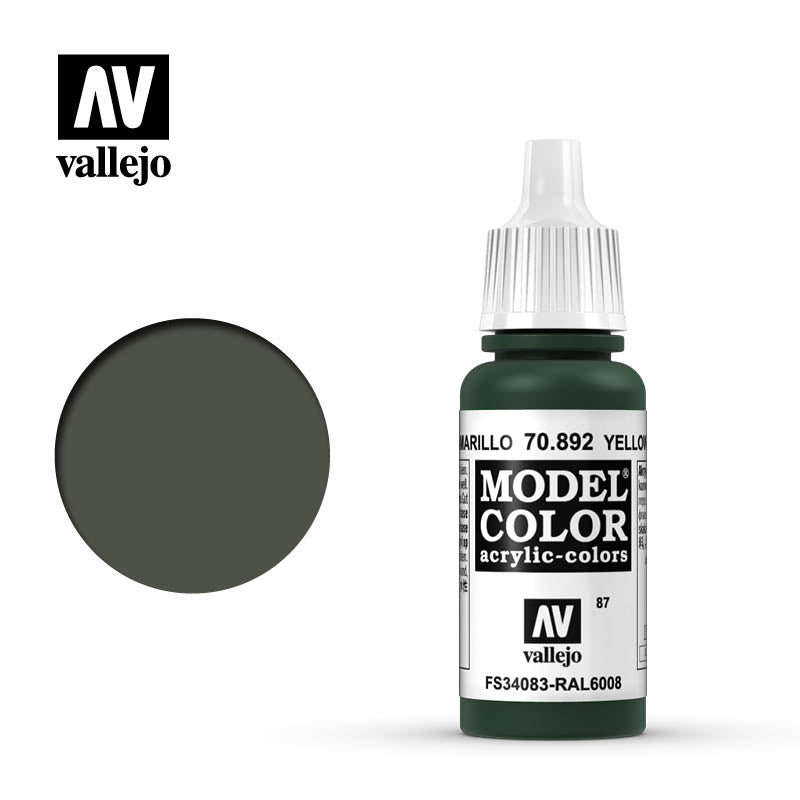 Yellow Olive (MC) Vallejo Model Color Vallejo    | Red Claw Gaming