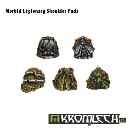 Morbid Legionary Shoulder Pads (10) Minatures Kromlech    | Red Claw Gaming