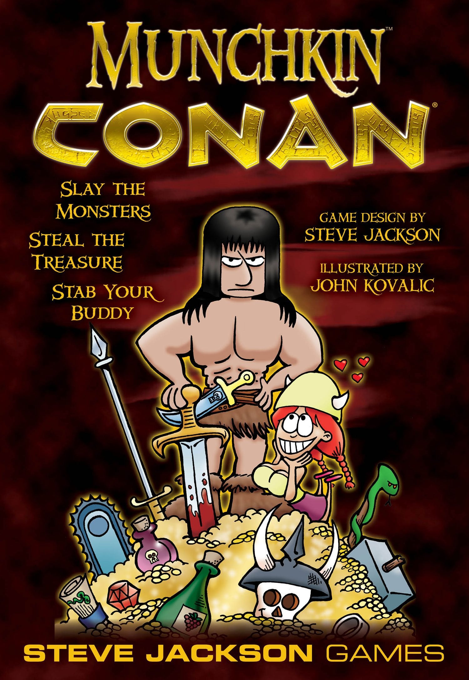 Munchkin Conan Board Games Steve Jackson    | Red Claw Gaming