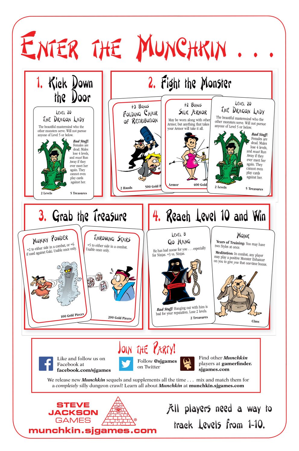 Munchkin Fu Guest Artist Edition Board Games Steve Jackson    | Red Claw Gaming