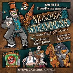 Munchkin Steampunk Deluxe Board Games Steve Jackson    | Red Claw Gaming