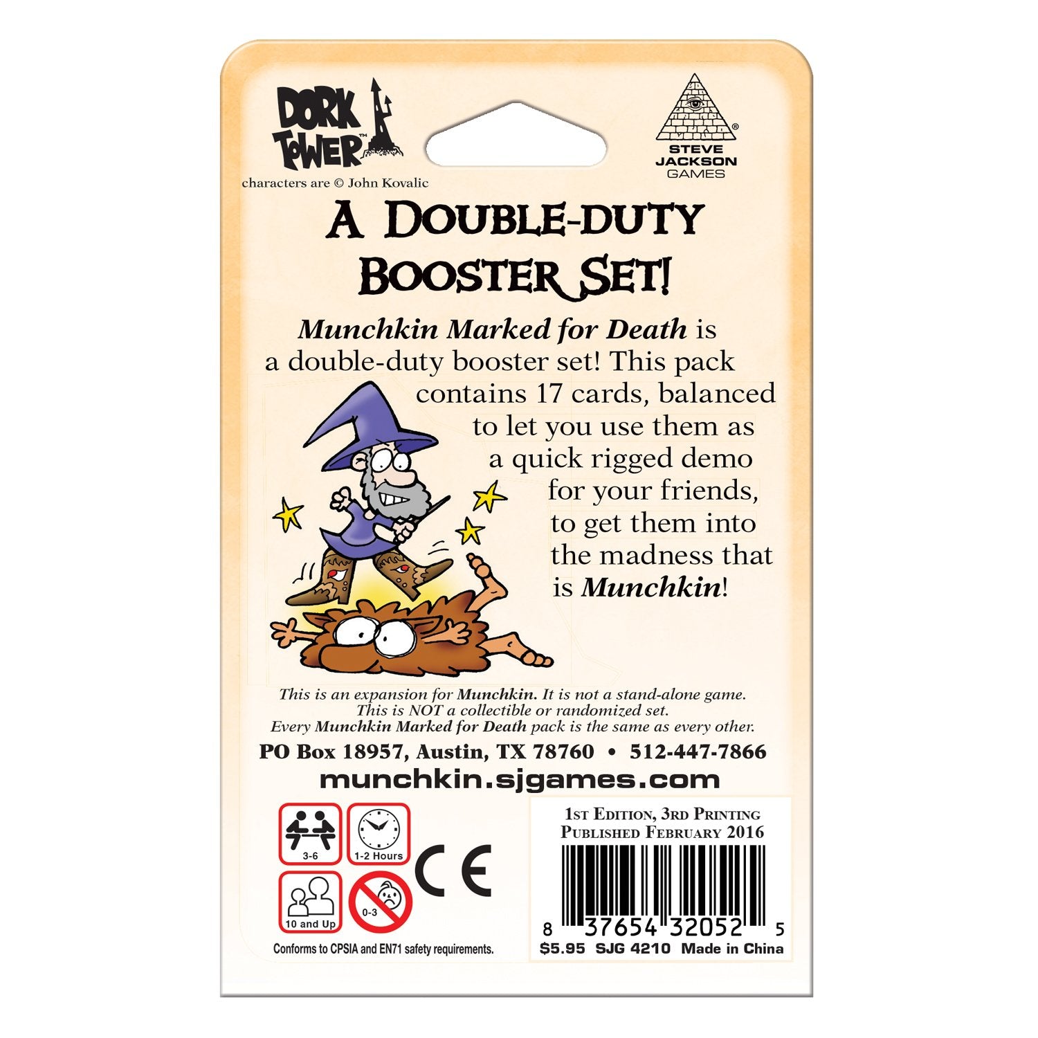 Munchkin Marked for Death Board Games Steve Jackson    | Red Claw Gaming