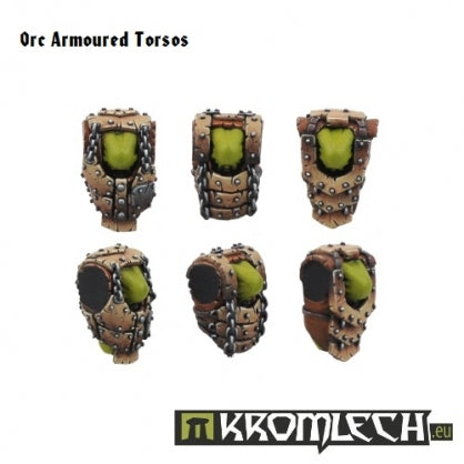 Orc Armoured Torsos (6) Minatures Kromlech    | Red Claw Gaming