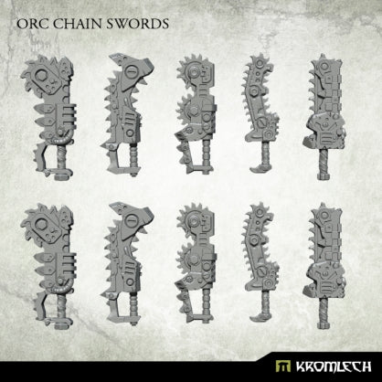 Orc Chain Swords (10) Minatures Kromlech    | Red Claw Gaming